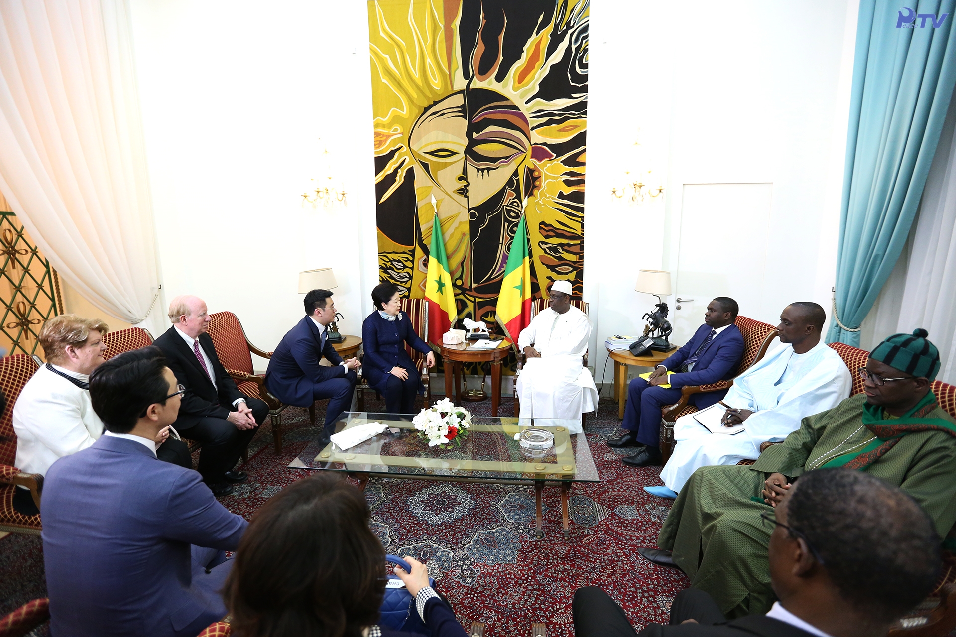 Summit Africa 2018: True Parents' Visit the Presidential Palace of Senegal