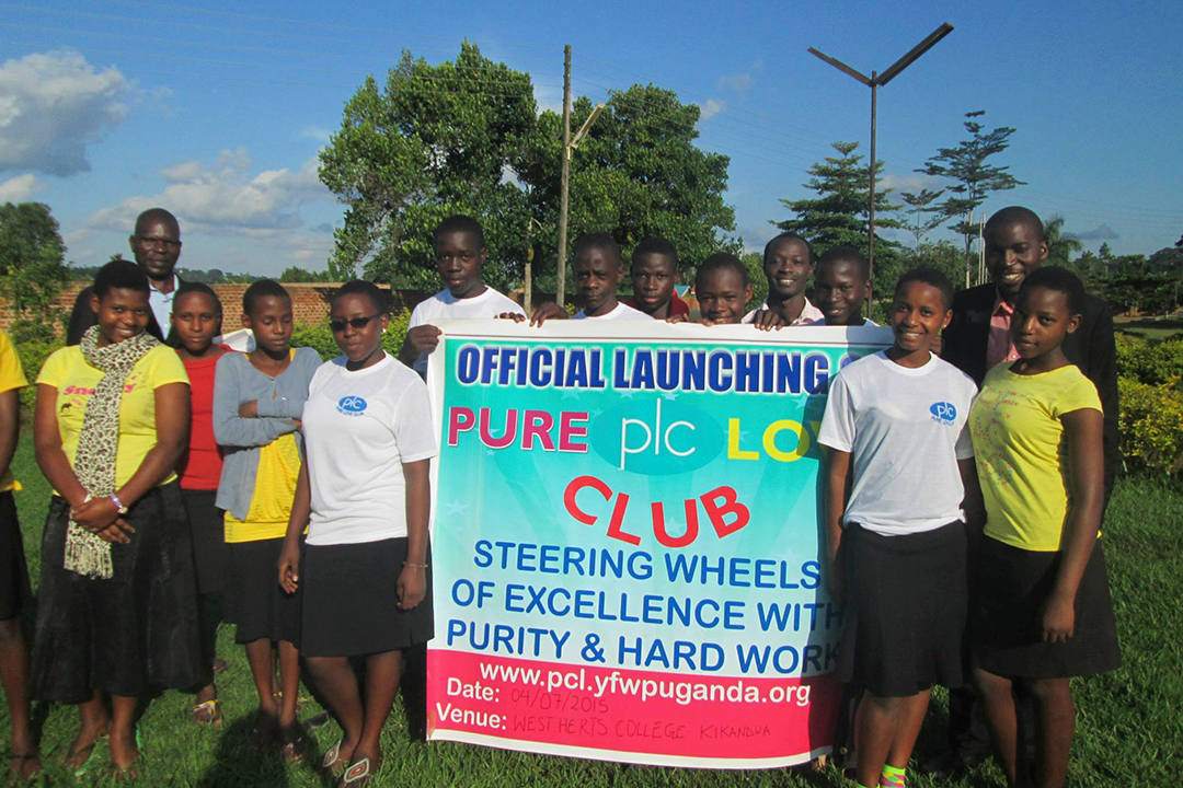 Uganda YFWP, Pure Love Club Campaign (July 4, 2015)