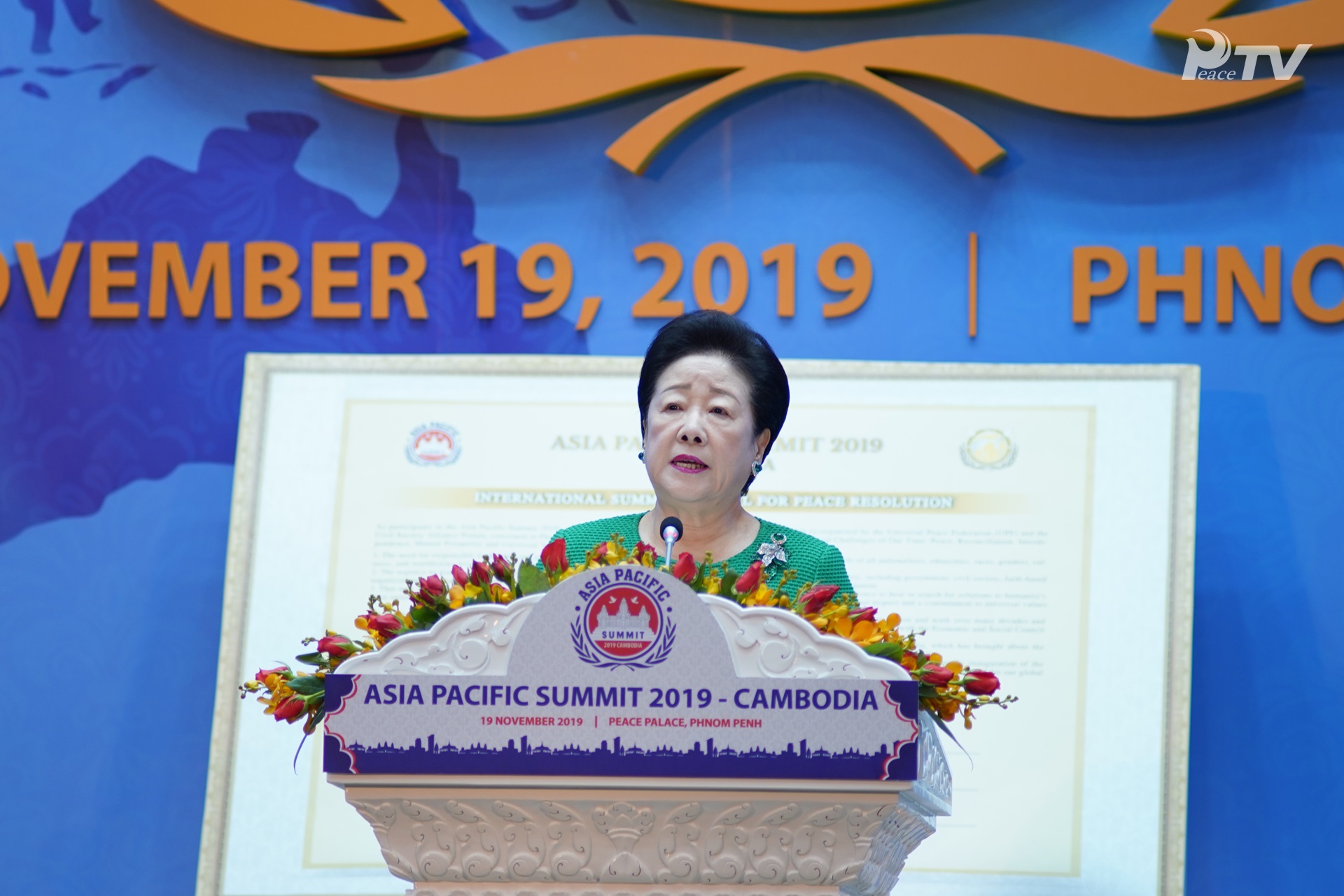 Asia Pacific Summit 2019 - Cambodia(19th of November)Cambodia Peace Palace