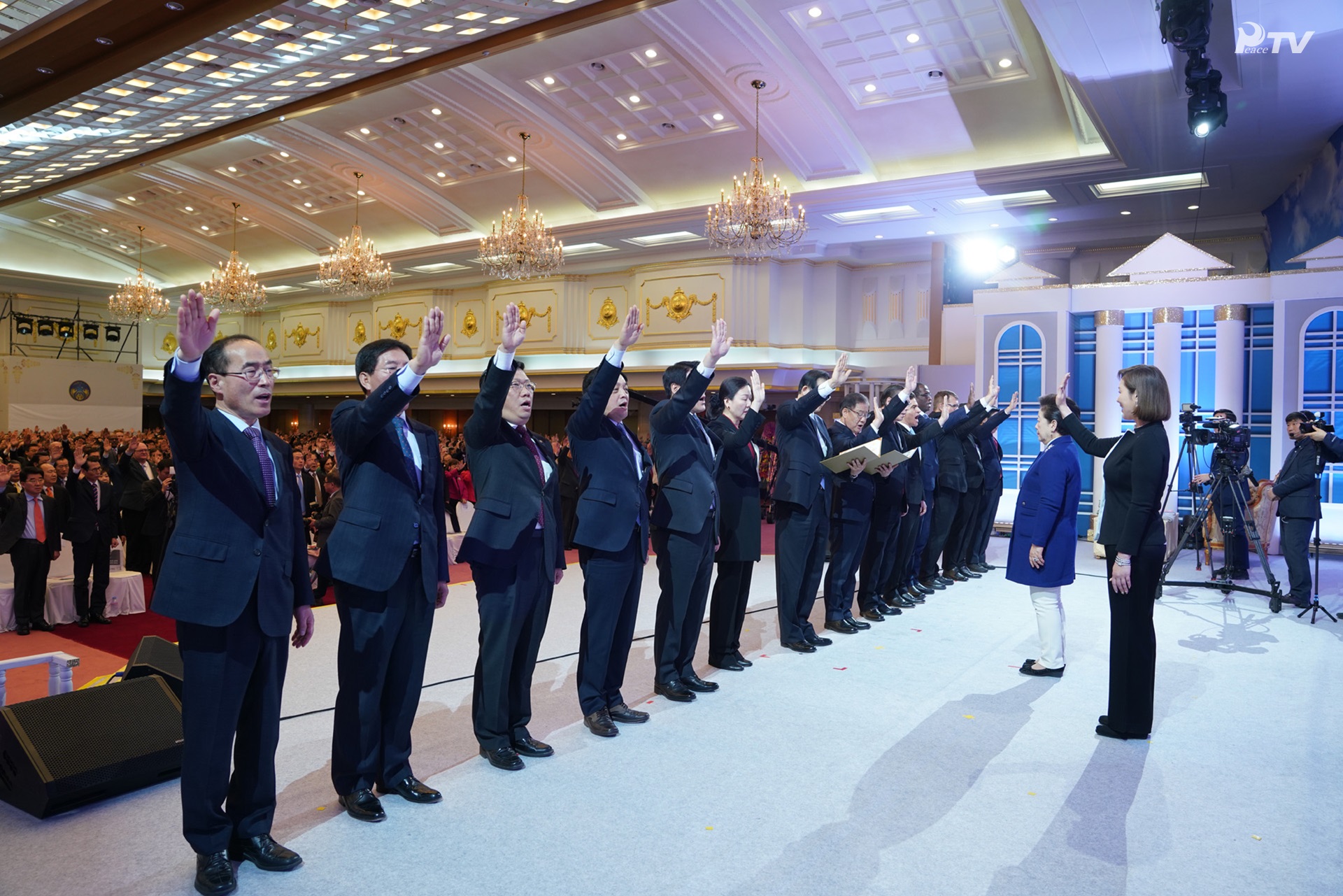 Celebración de la Victoria del Santo Cumpleaños, el 6° Aniversario del Día de la Fundación y Lanzamiento de la Federación de Ciudadanos por una Corea Celestial Unificada