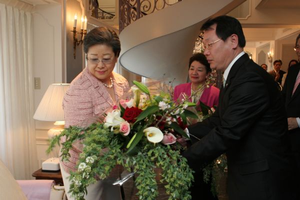 참어머님 일본 귀국환영 집회