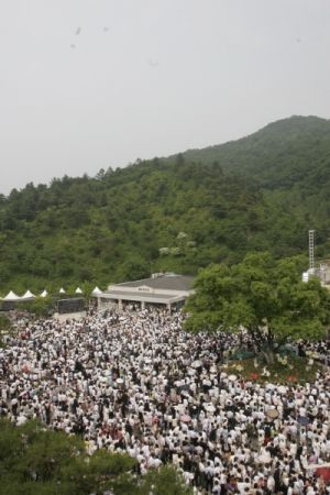 천정궁 입궁 대관식에 앞서 치뤄진 성주식...