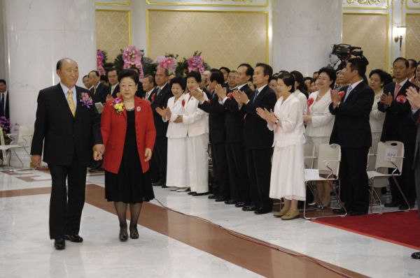 4月18日 家庭連合世界会長,韓国会長 離就任式