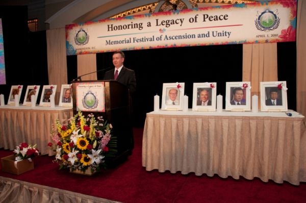 Honoring a Legacy of Peace in WASHINGTON