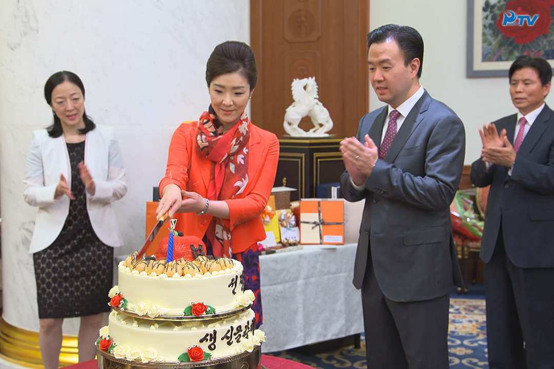 文善進世界会長生誕記念朝食会(2015.7.30) 天正宮博物館