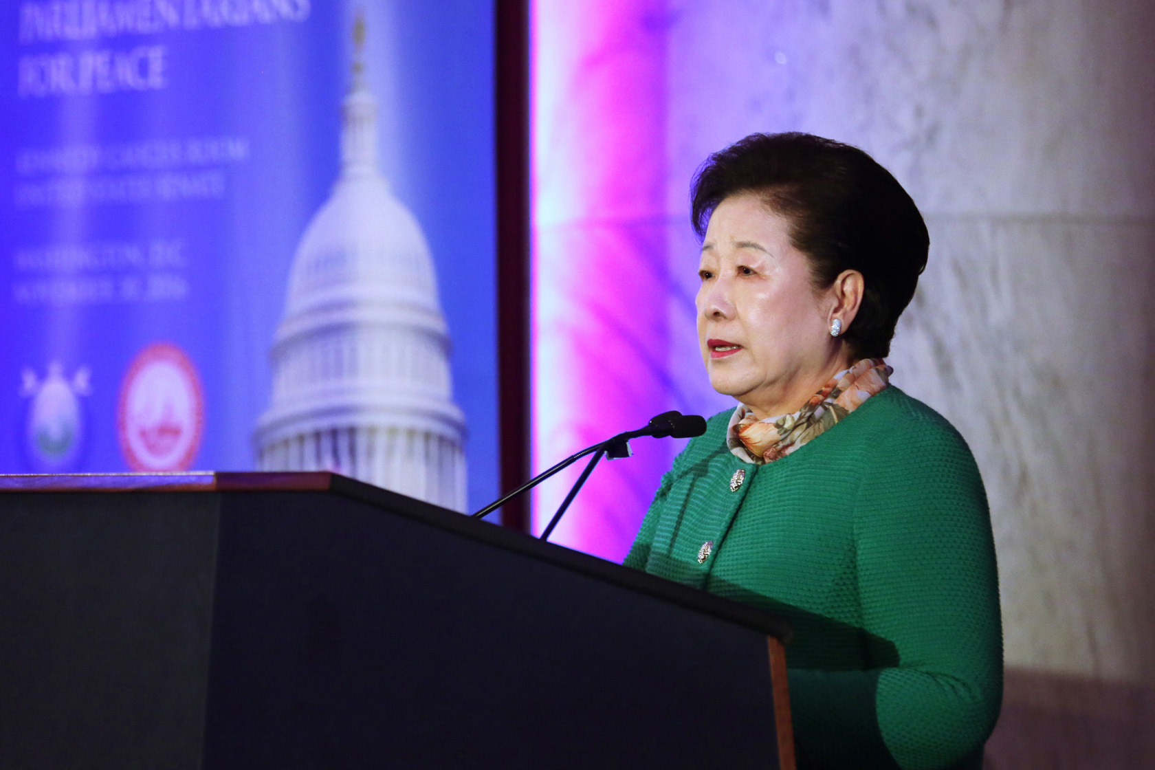 世界平和議員連合創設世界大会 (2016.11.30, アメリカワシントンD.C.)